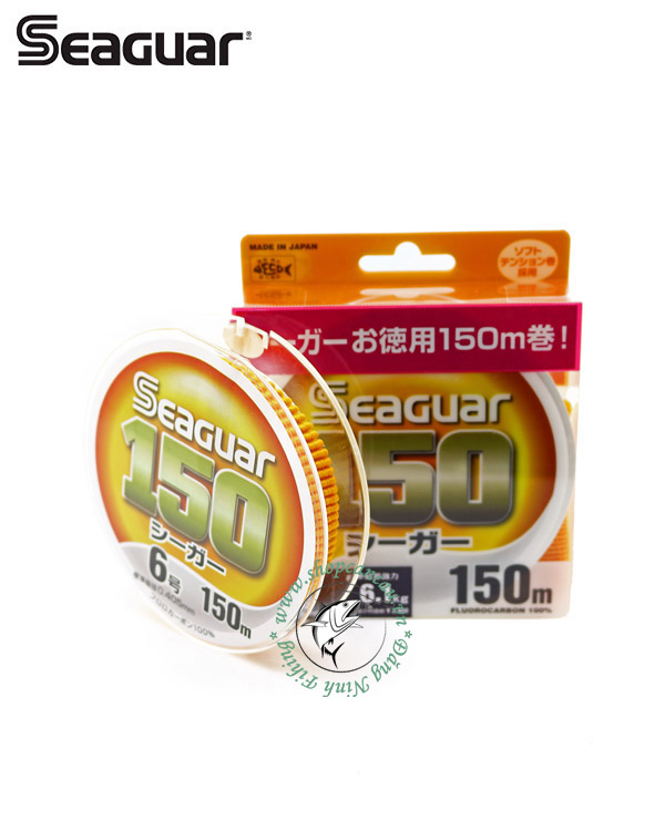 Dây Leader FluoroCarbon Seaguar 150 cuộn 150m Made in Japan
